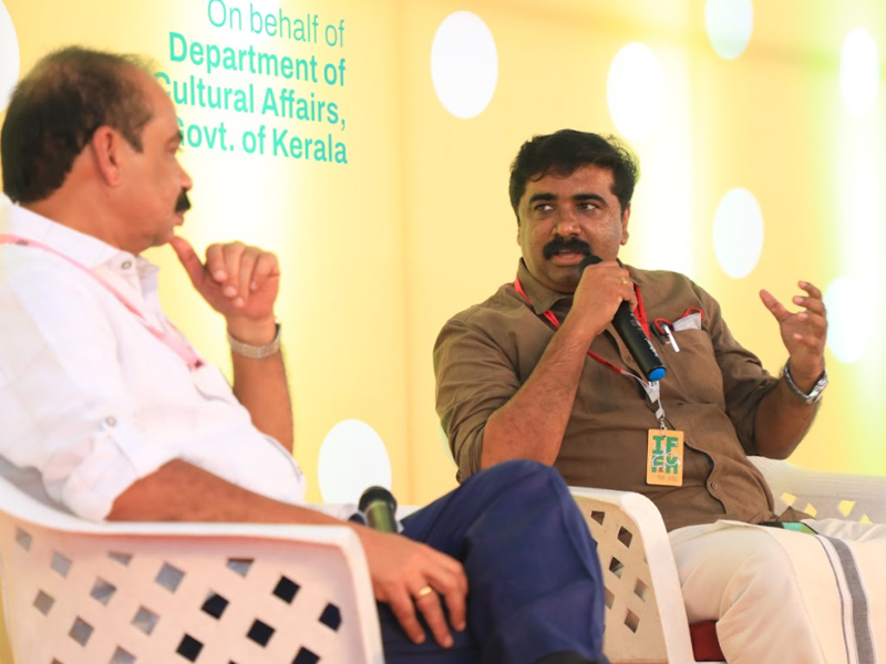 IN CONVERSATION WITH SATHYAN ANTHIKAD  